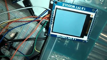 Arduino, eBay TFT Colour display 128*160 SPI