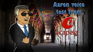 Acapela Aaron voice test (Download link) screenshot 5