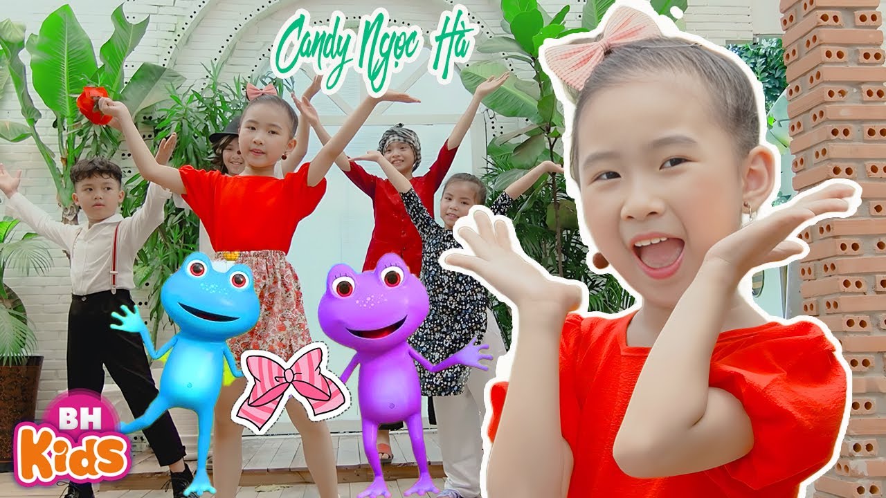 Bài Hát Thiếu Nhi Vui Nhộn Cho Bé - Nhạc Thiếu Nhi Hay Nhất Bé Candy Ngọc Hà
