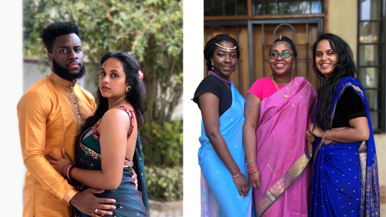 Нигерийские родственники впервые празднуют Дивали с моей женой