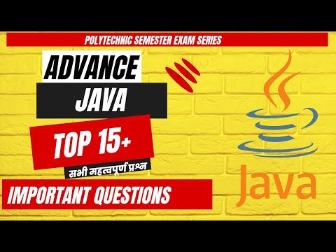 Advance Java Most important Questions | Top 15 Most Repeated Questions ...