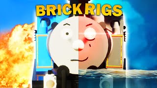 Thomas vs Timothy Ghost Engine Brick Rigs 2!