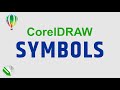 Using symbols in coreldraw super easy  coreldraw tutorial