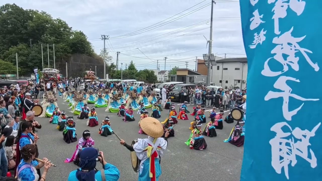 小鎚神社例大祭 2025 役場前