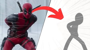 I made the deadpool dancing scene in flipaclip!