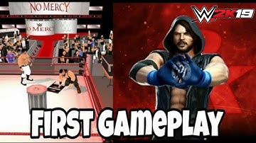 WR3D 2K19 NEW MOD | FIRST GAMEPLAY + NEW UPDATE | MOD BY TEAM "SD"