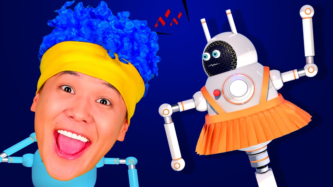 ⁣Robot Nanny | D Billions Kids Songs