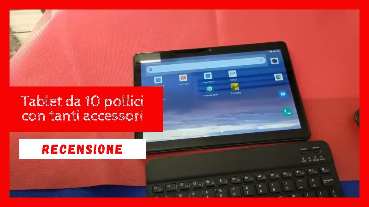 SUMTAB Tablet 10 Pollici, Android 10.0 Tablet PC con Tastiera,8