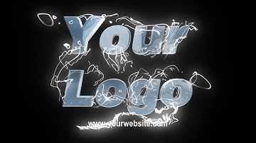 Make Electric Energy Logo Reveal Video with After Effects template - MakeWebVideo.com