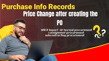 SAP MM Logical Question About Purchase Info record Price