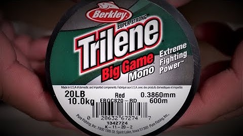 Berkley Trilene Big Game Monofilament Review