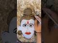 Mahadev murti paint |bholenath murti making/mahadev idol making #shorts #trending #art #drawing #god