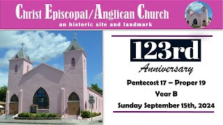 Seventeenth Sunday after Pentecost - Proper 19 (Year  B) Guide