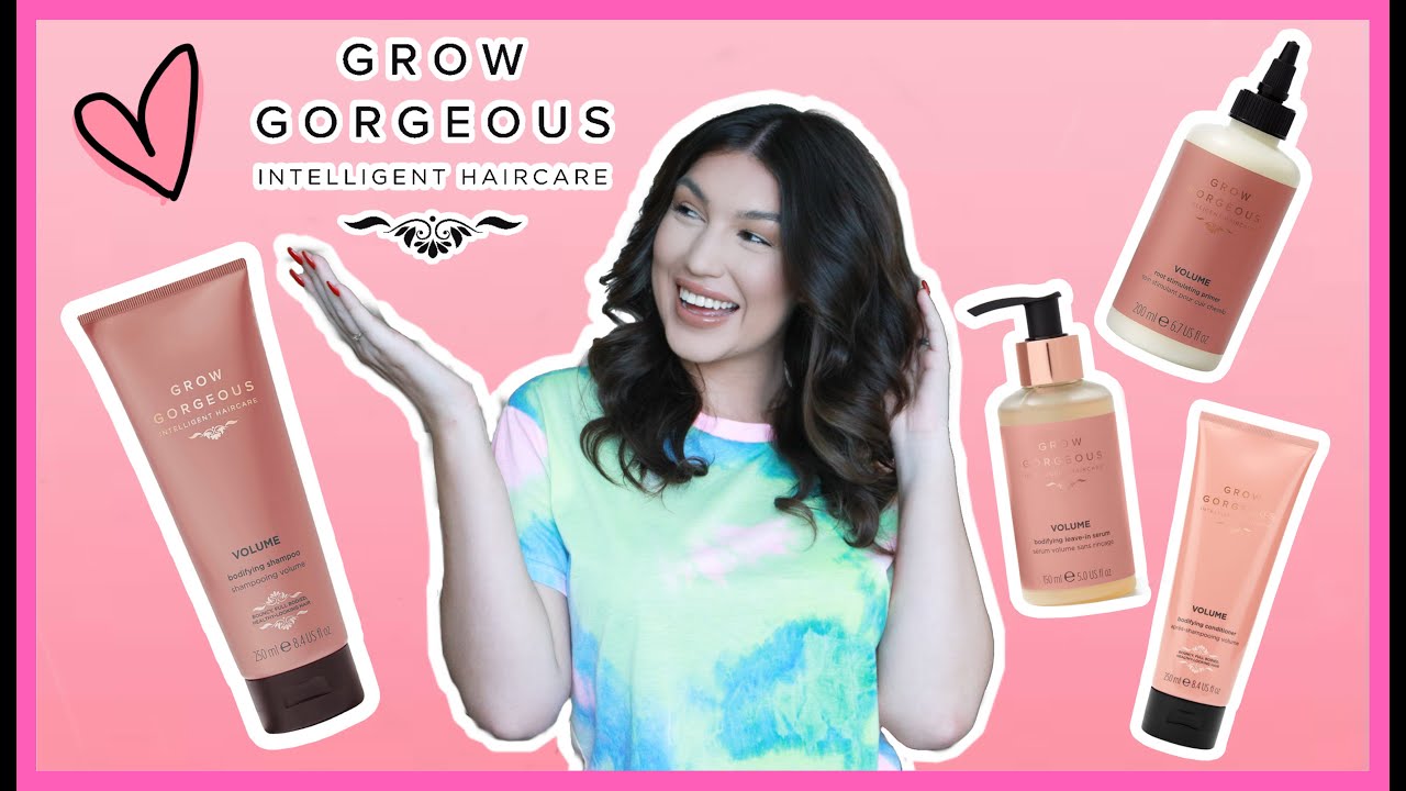 Grow Gorgeous Volume Hair Product Review! Worth it or nah?? - YouTube