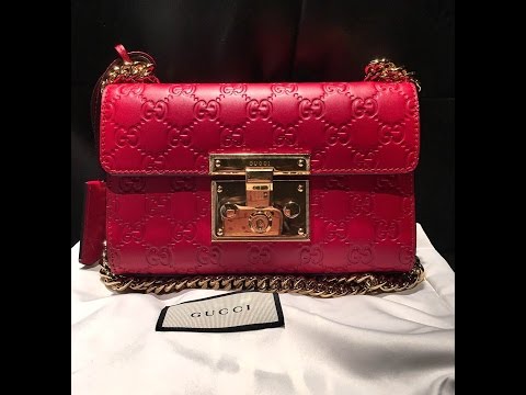 gucci red small sling bag