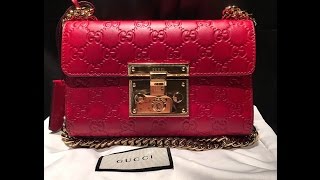 gucci padlock mini black