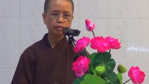 SƯ CÔ LIÊN TỊNH PHÁT BIỂU TẠI LỄ TƯỞNG NIỆM LẦN THỨ 6 TRƯỞNG LÃO THÍCH THÔNG LẠC NHẬP NIẾT BÀN.