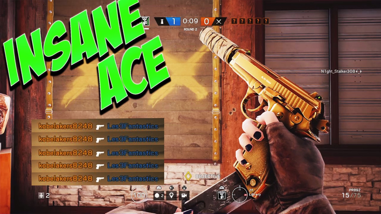 INSANE ACE MONTAGE! - Rainbow Six Siege (Funny Moments) - YouTube
