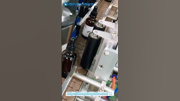 Dropper fixed point labeling machine Tax stamp labeling machine Automatic labeling machine #label