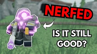 The Accelerator Got NERFED! | IS IT STILL GOOD? - Tower Defense Simulator (UPDATE)