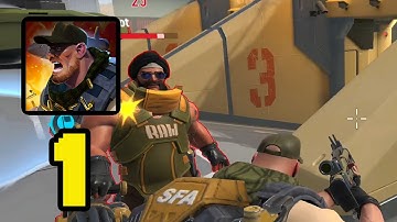 MERCS Cyber Strike Arena Gameplay Walkthrough Part 1 (Android,IOS)