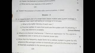 S8, ECE| wireless communication question paper| Kerala  University Net Worth