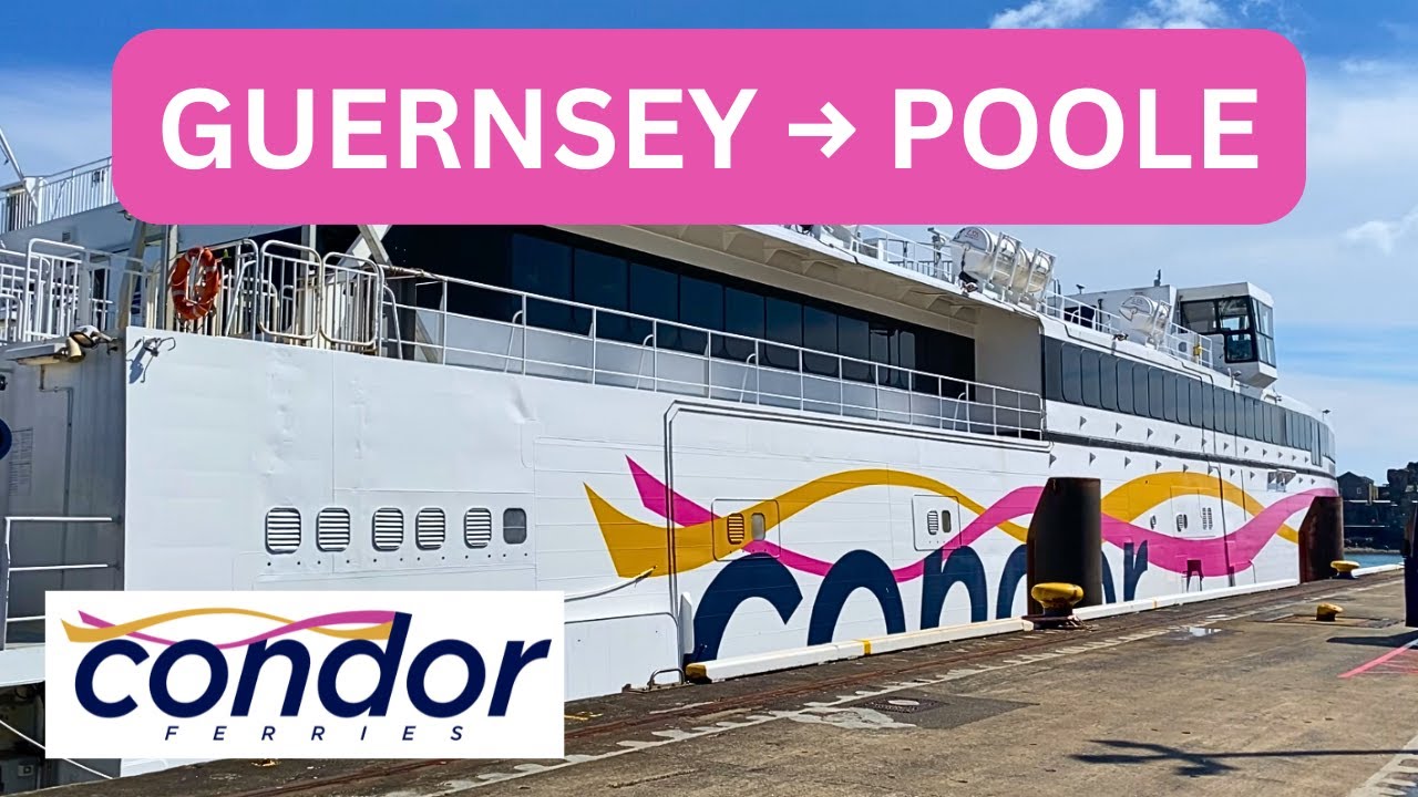 Epic Ferry Voyage: Guernsey To Poole On The HSC Condor Liberation!