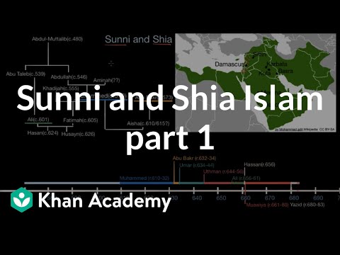 Sunni And Shia Islam Part 1 | World History | Khan Academy