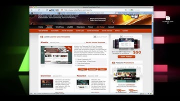 Joomla 1.5 Installing Template (Part 1 of 2) (HD)