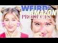 TESTING CRAZY WEIRD AMAZON BEAUTY PRODUCTS | Milabu