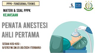 Regarding the 2025 First Expert Anesthesia Specialist PPPK for the Prosecutor's Office