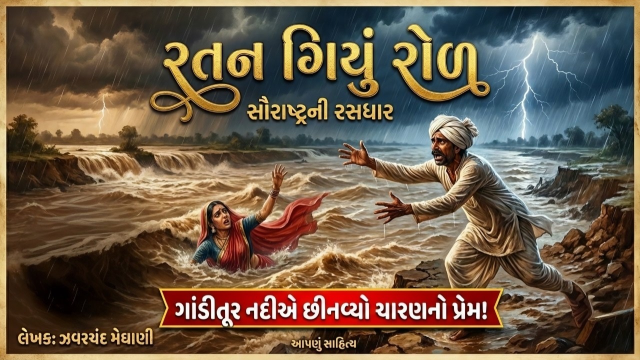 પત્ની નદીમાં તણાઈ ગઈ અને પતિ લાચાર જોતો રહ્યો... હૃદયદ્રાવક લોકકથા 💔