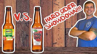 Battle of the Hard Ciders | Mott’s V.S. Simply Apple#homebrew