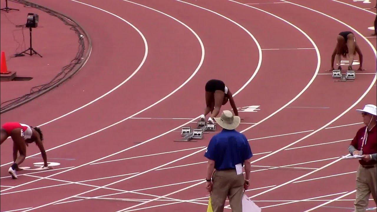 2016 Big Ten Track and Field Championships 400m Final Elexis Guster and