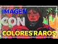 IMAGEN COLORES DISTORSIONADOS RAROS  TV LCD O LED