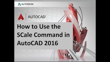 How to Use the SCale Command in AutoCAD 2016