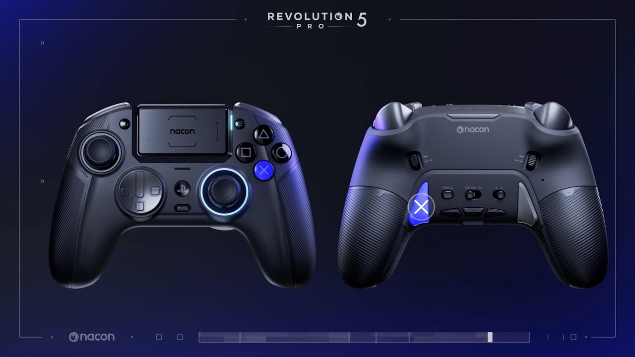 Gamepad Nacon Revolution 5 Pro Branco