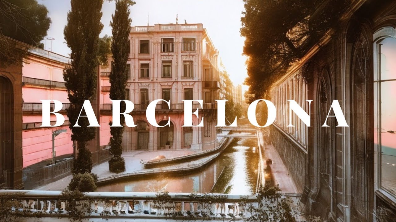 Barcelona in Harmony: Stunning Views and Instrumental Spanish Guitar for a Relaxing Getaway.