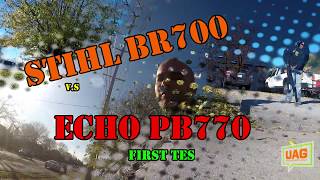 Echo PB 770 First Big Test VS Stihl BR700   Smooth Jazz Edit