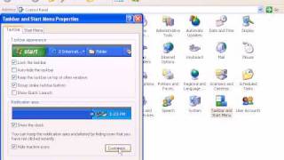 How To Change The Taskbar In Windows XP