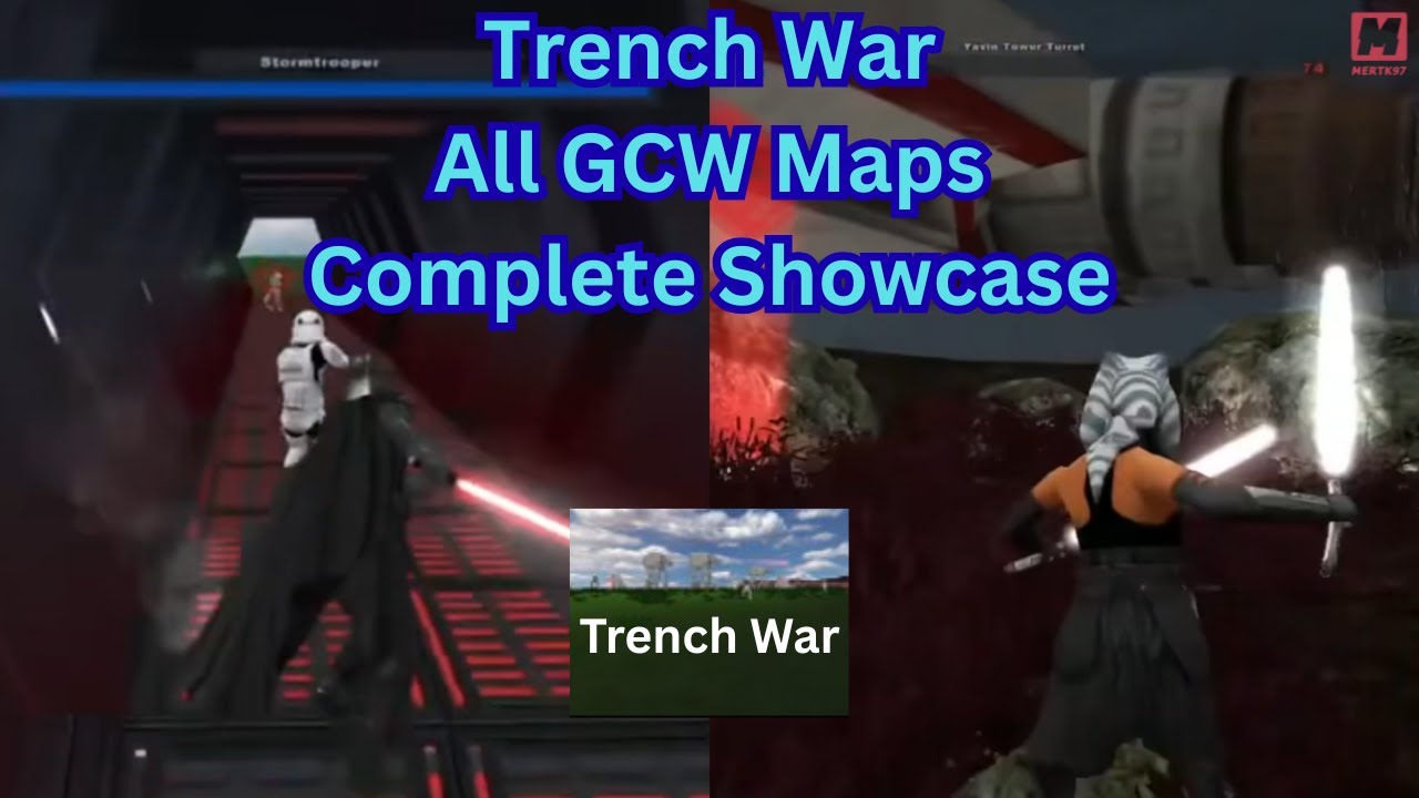 First Time Battlefront 2 Mods! Trench War All GCW Maps Complete Gameplay Part 1