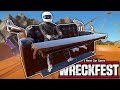 I Tried To Race Couches On The Hot Wheels Track... - Wreckfest Update Gameplay