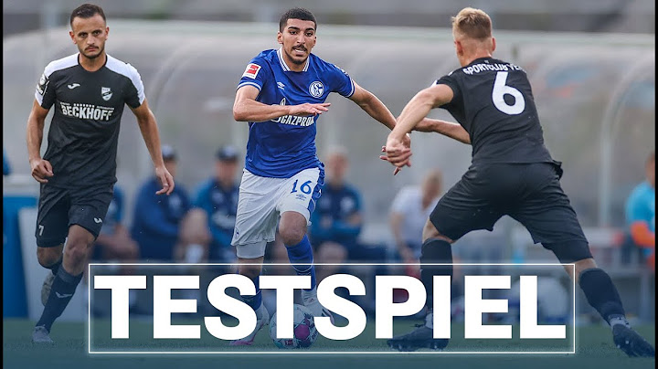 TESTSPIEL RE-LIVE | FC Schalke 04 – SC Verl