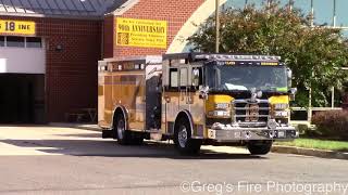 Glenn Dale Rescue Engine 818 Responding