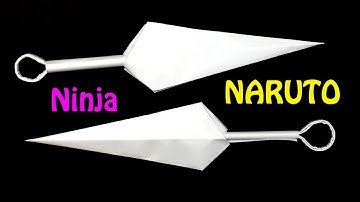 Cách gấp phi tiêu NARUTO Ninja bằng giấy