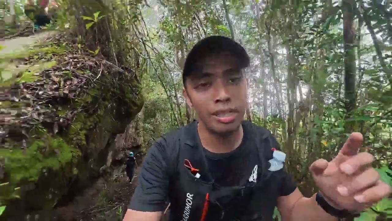 Hiking di Taman Negara Lambir, Miri. 