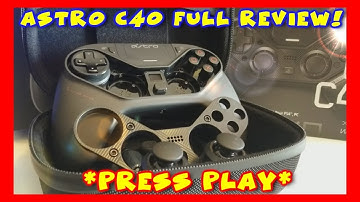 ASTRO C40 PS4 CONTROLLER REVIEW UNBOXING AND PC ASTRO CONTROLLER IN ONE !