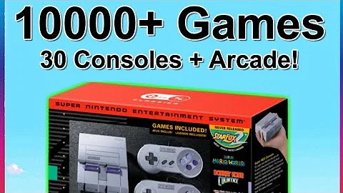 Snes classic mini USB mod with 10000 games