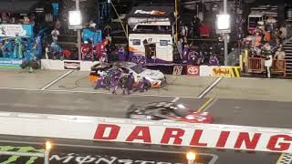 Denny Hamlin Darlington pit stop