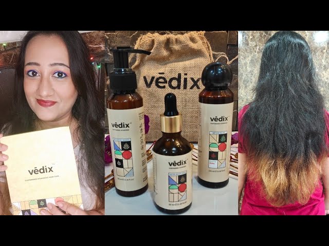 Vedix customized Ayurvedic hair care regimen ! How to Use ? My Experience !  